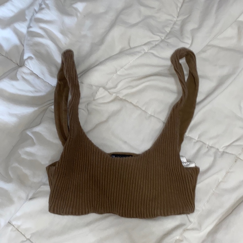 Zara crop top gentky used
